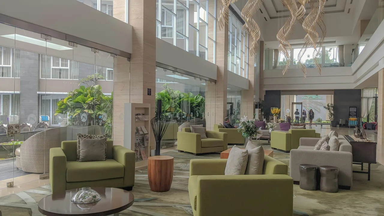 Grand Mercure Bandung at Lobby area. Stunning lobby at beautiful hotel
